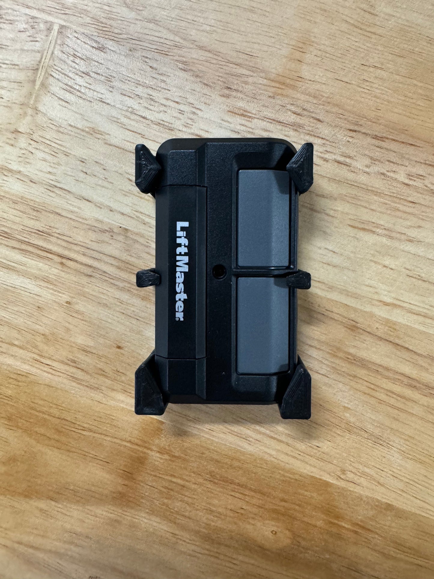 Garage Door Remote Wall Mount Bracket (Liftmaster / Chamberlain / Others) | Screw, Adhesive, or Magnetic Mounting