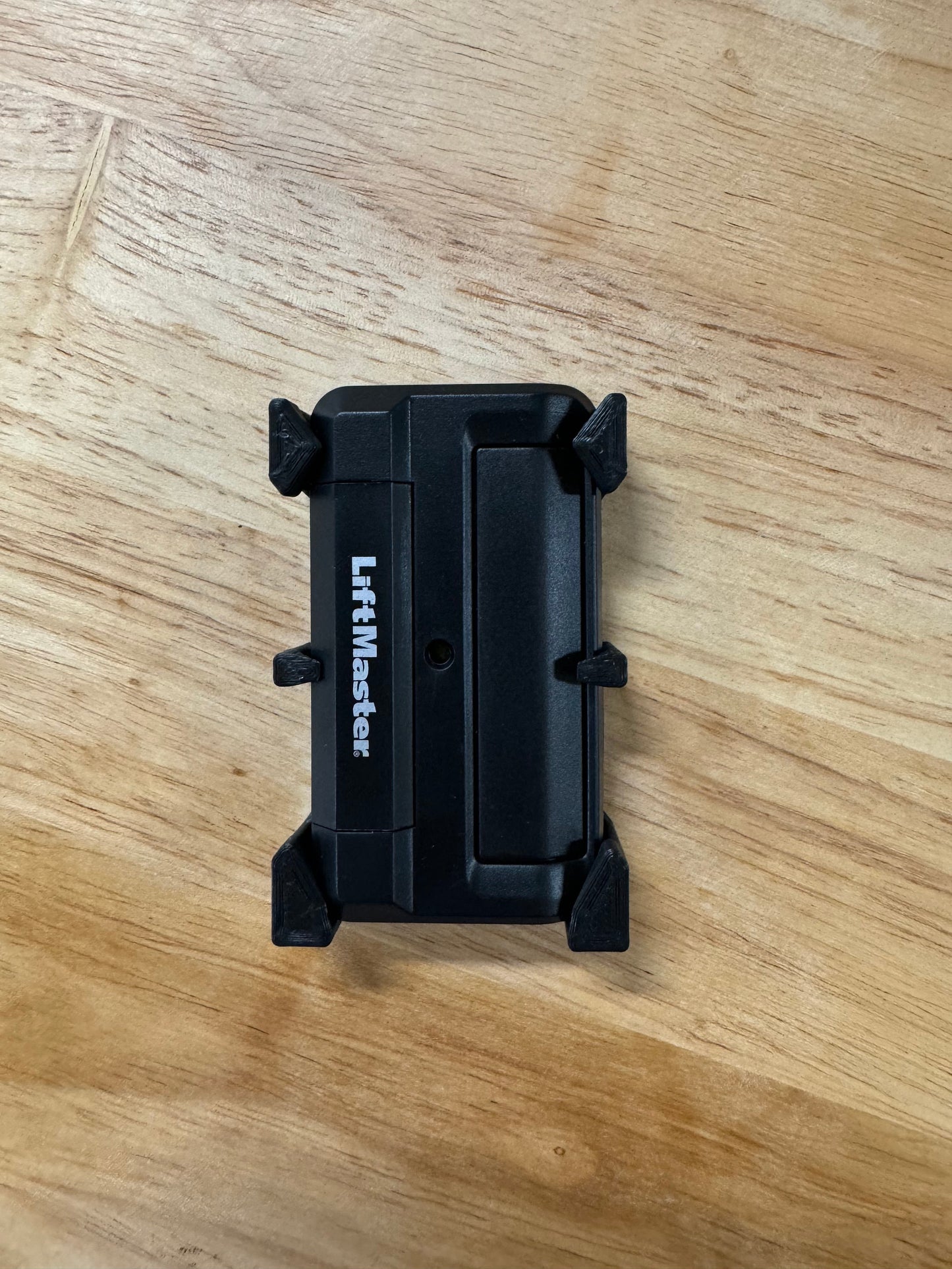 Garage Door Remote Wall Mount Bracket (Liftmaster / Chamberlain / Others) | Screw, Adhesive, or Magnetic Mounting