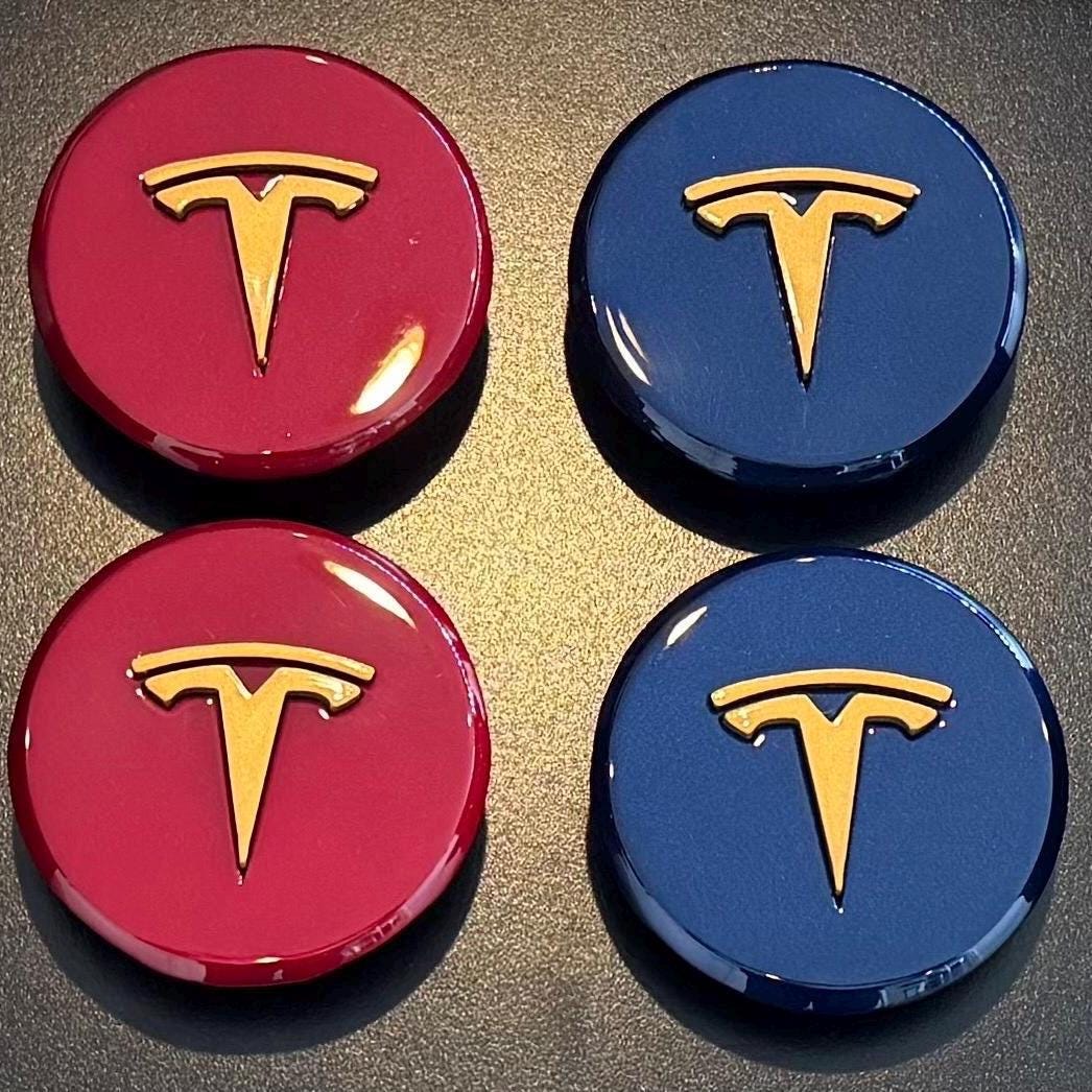 Left: Red Multi-Coat with Custom Gold T
Right: Deep Blue Metallic with Custom Gold T