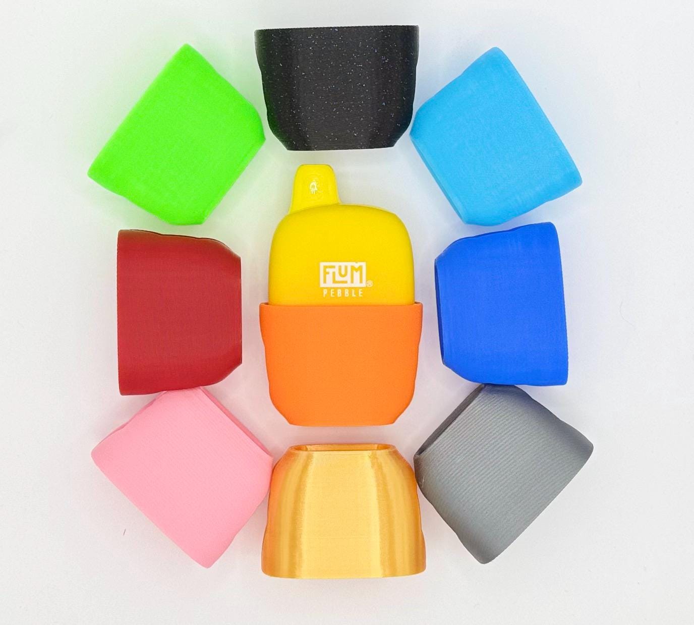 FLUM Pebble Vaporizer Holder | Magnetic or Adhesive Mount