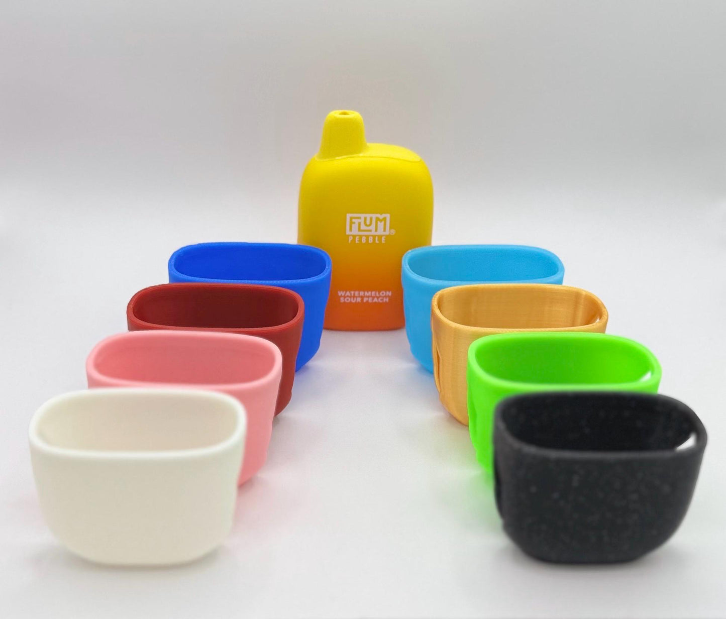 FLUM Pebble Vaporizer Holder | Magnetic or Adhesive Mount